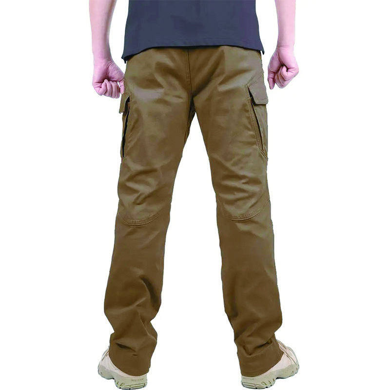 US Men Tactical Cargo Pants Soldier Straight-fit Work Combat Trousers Outdoor