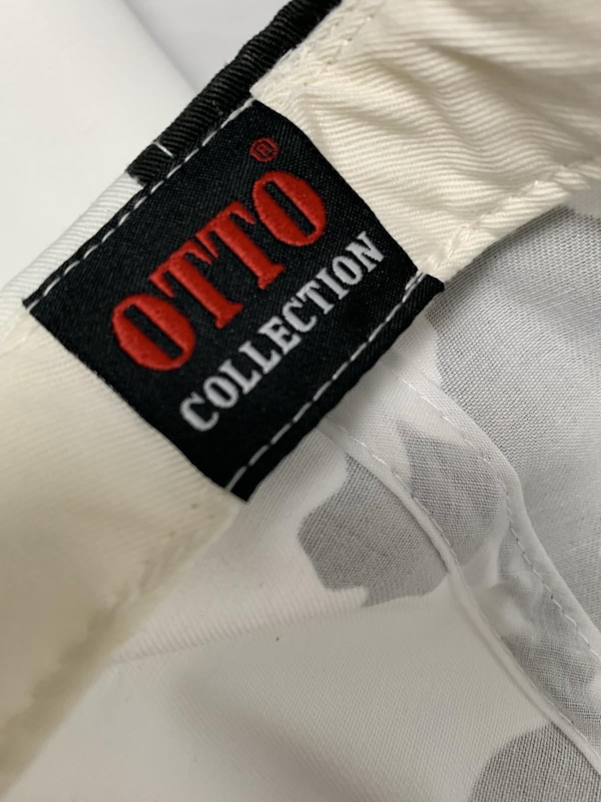 Otto Cow Pattern Cap Hat Trucker Farmer Snapback Adjustable White & Black
