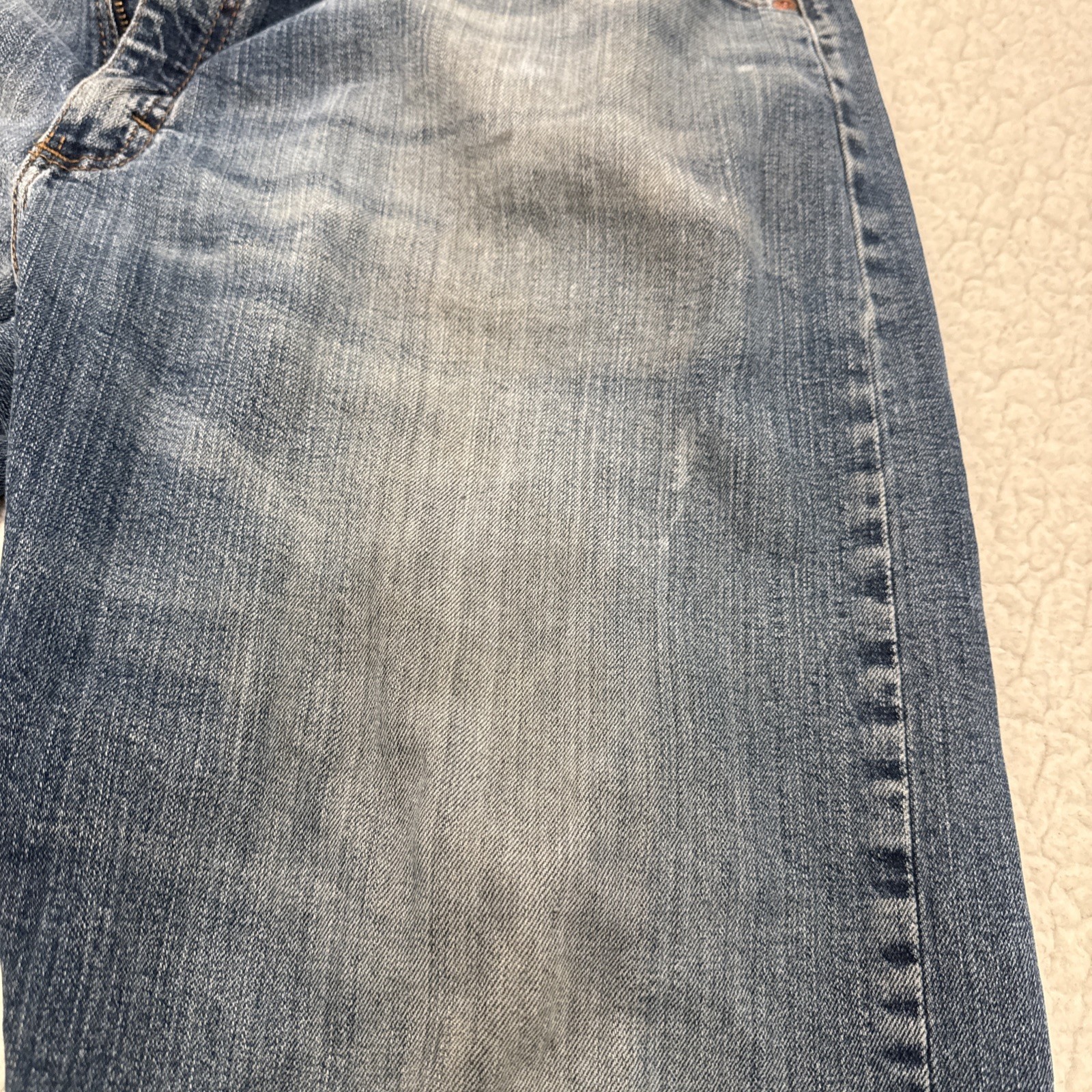 Wrangler Jeans Men’s 38×30 Blue Relaxed Fit Premium Quality Cotton workwear