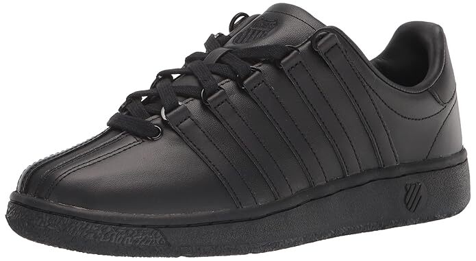 K-Swiss Men’s Classic VN Leather Sneaker 07321-001 Black/Black