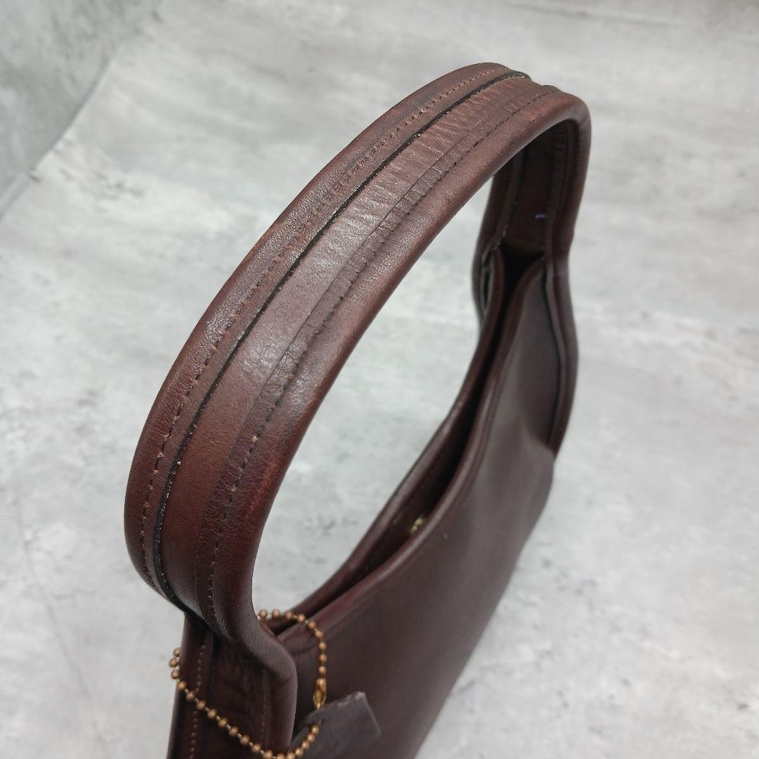 Old Coach Ergo Shoulder Bag 9027 Leather Brown