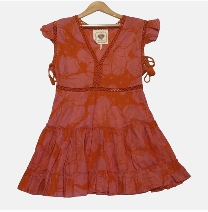 Z&L Europe Made With Love Bohemian Beach Wear Cover-Up Dress