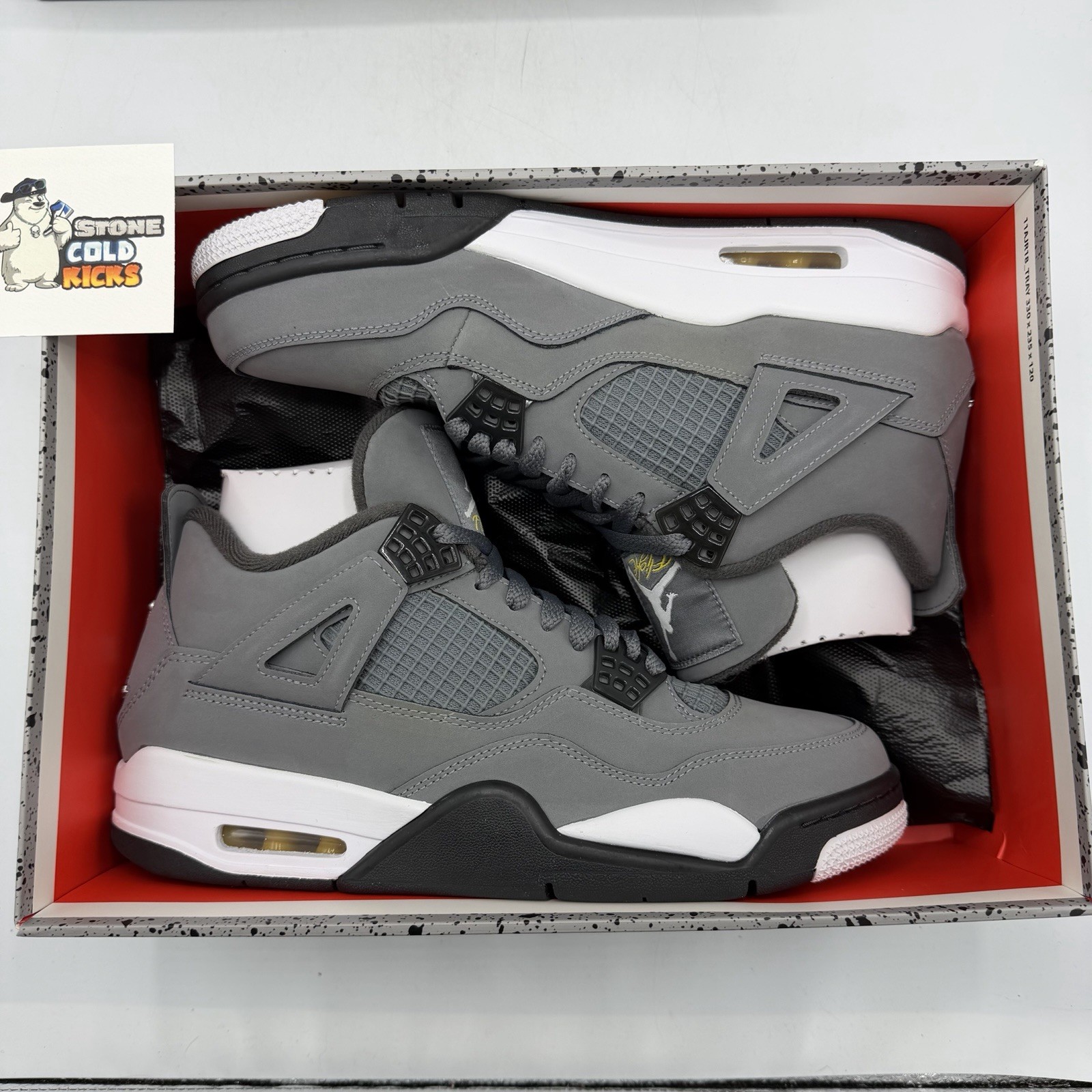 Nike Air Jordan 4 Retro Cool Grey Men’s Size 10 308497-007 IV I III