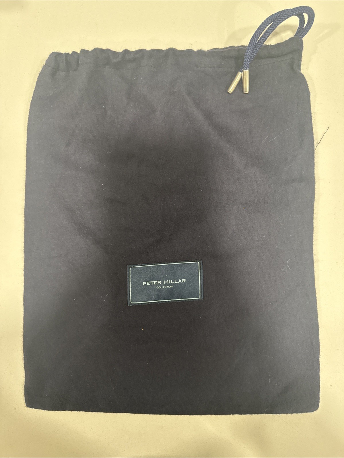 Peter Millar Collection Shoe Dust Handbag in Gray 12 1/2″ × 15 1/2″ in Navy