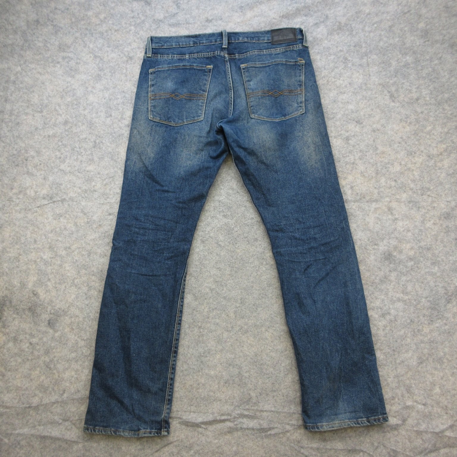 DENIZEN Levi’s 232 Men’s Blue Slim Straight Fit Jeans 36×34 Stretch Denim