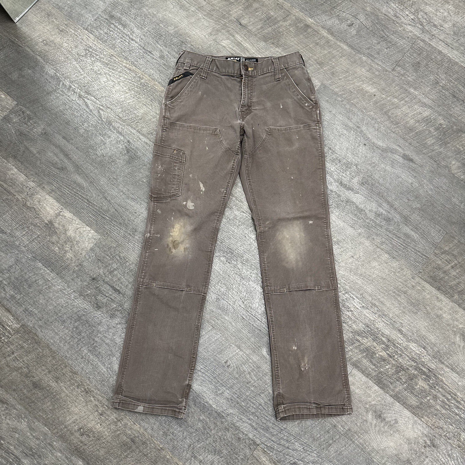 Ariat Rebar M4 Relaxed Straight Work Jeans Pants size 29×34