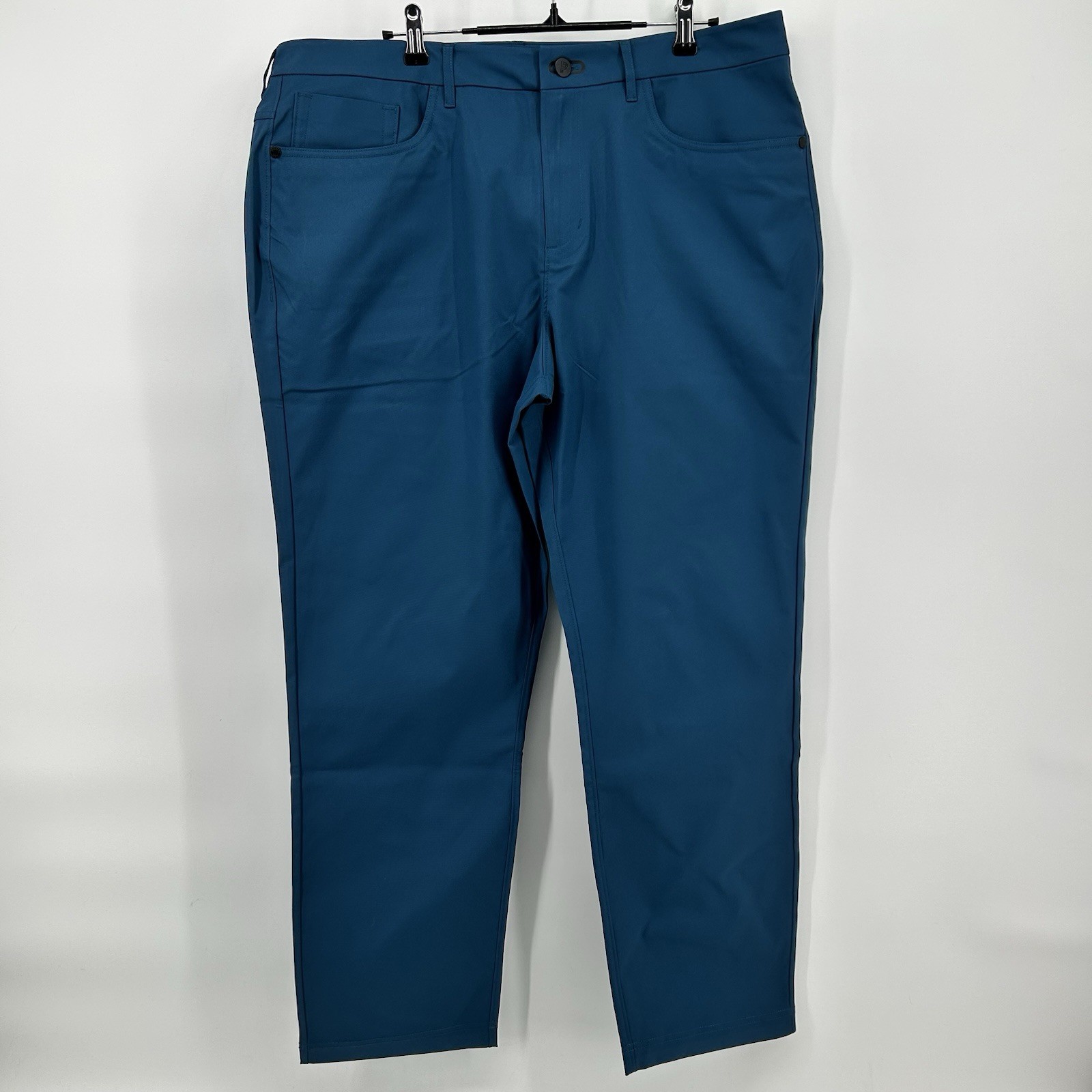 Public Rec Dealmaker Pants Mens 36×30 Ocean Blue Water Resistant Stretch NWT