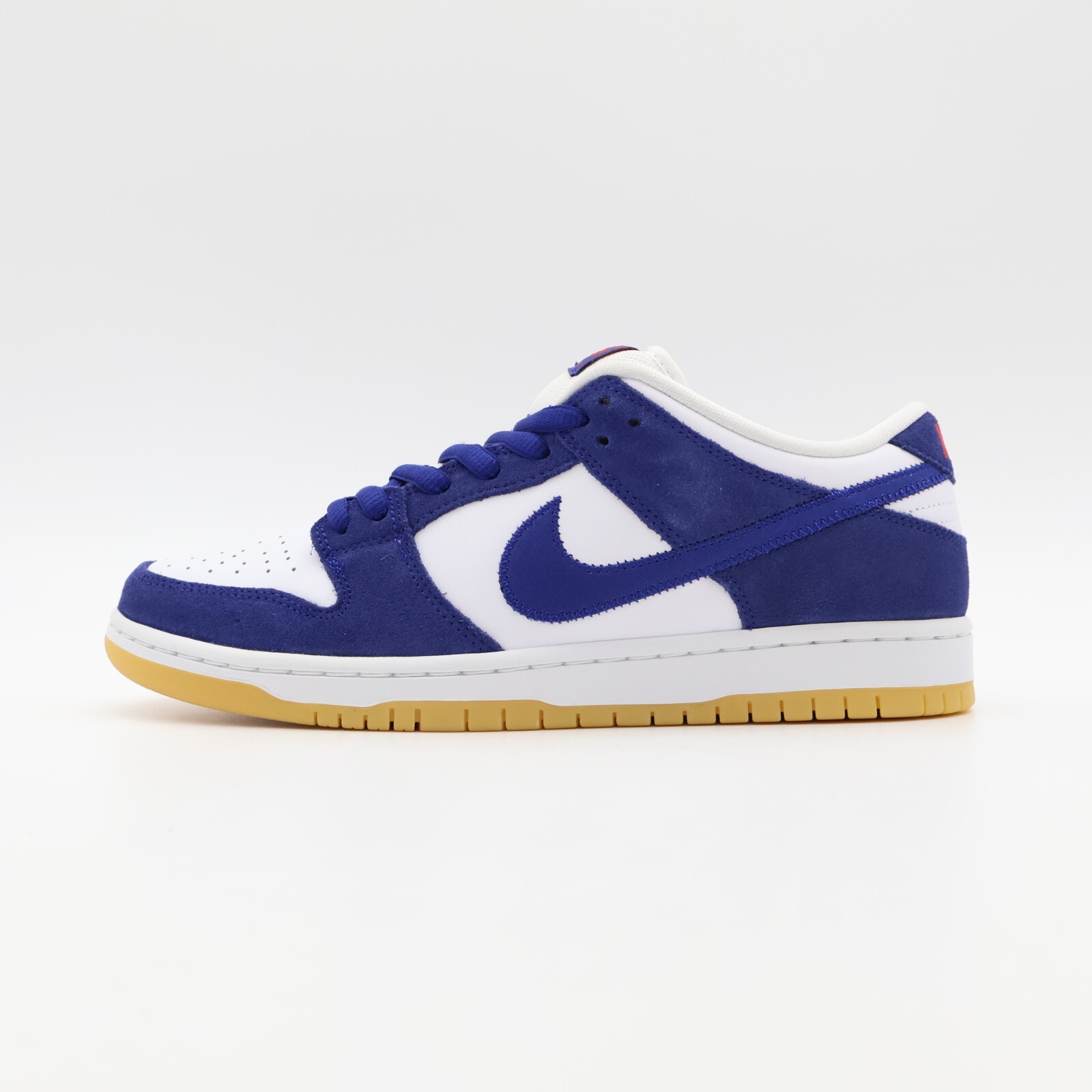 DO9395-400 Nike Dunk Low SB Los Angeles Dodgers Deep Royal Blue White (Men’s)