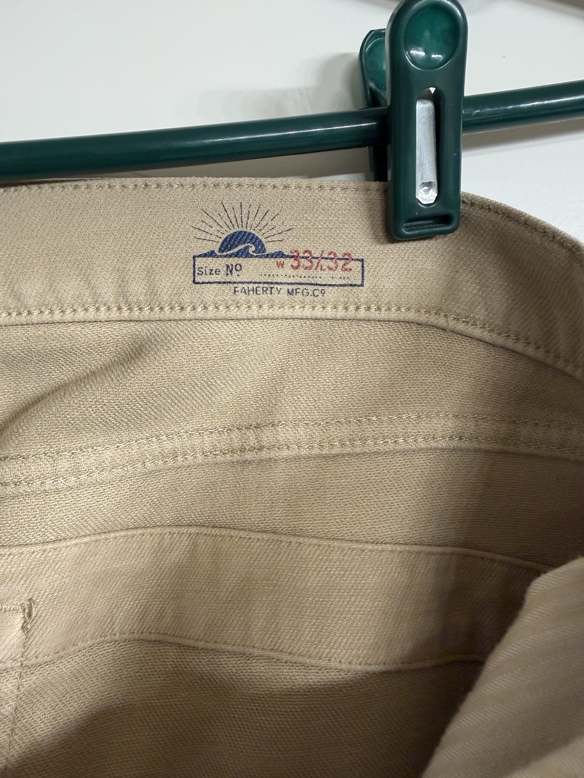 Stretch Terry 5-Pocket Pant – Stone 33×32