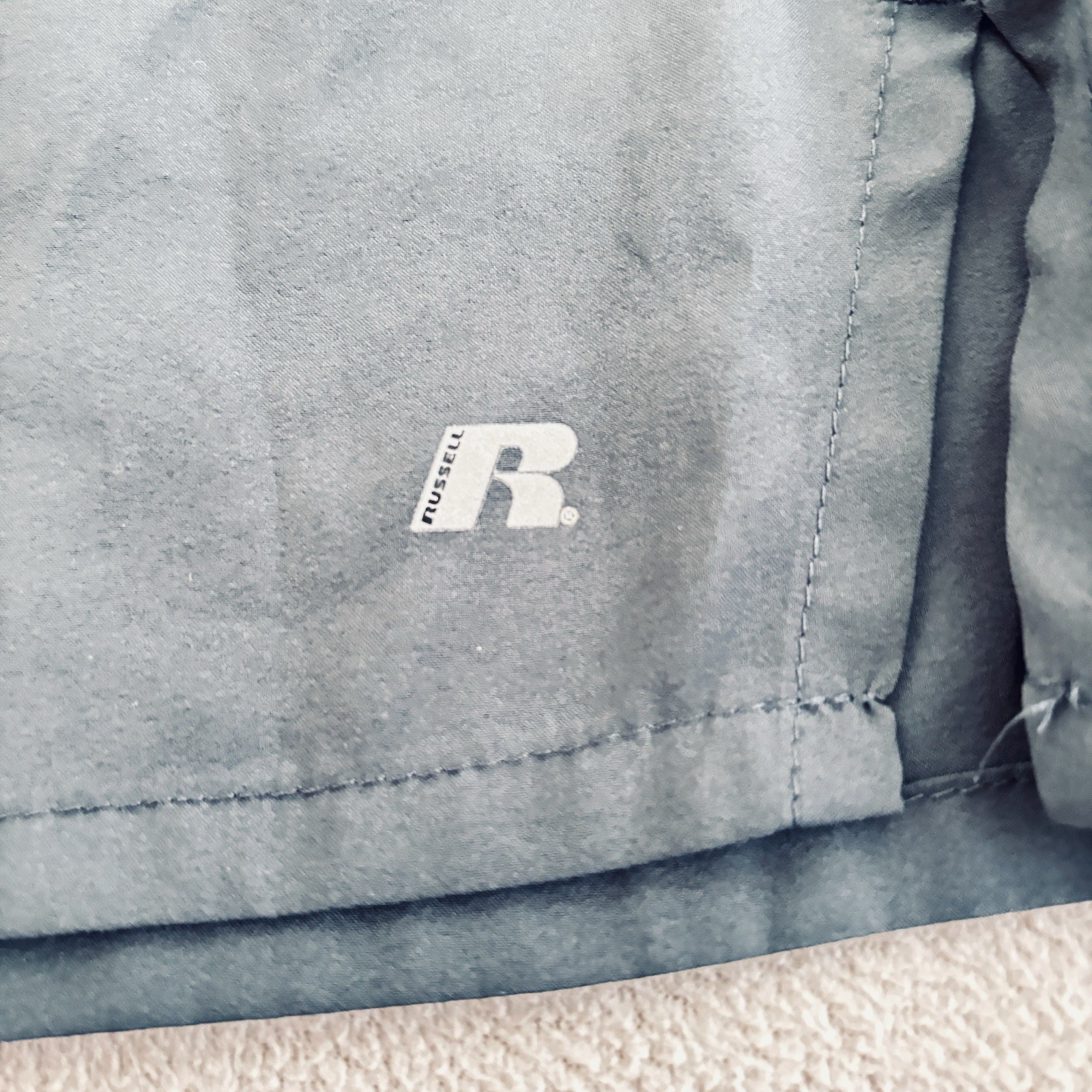 Russell Dri-Power 360 Lg Unisex Shorts Athletic Yoga Beach Pockets Elastic