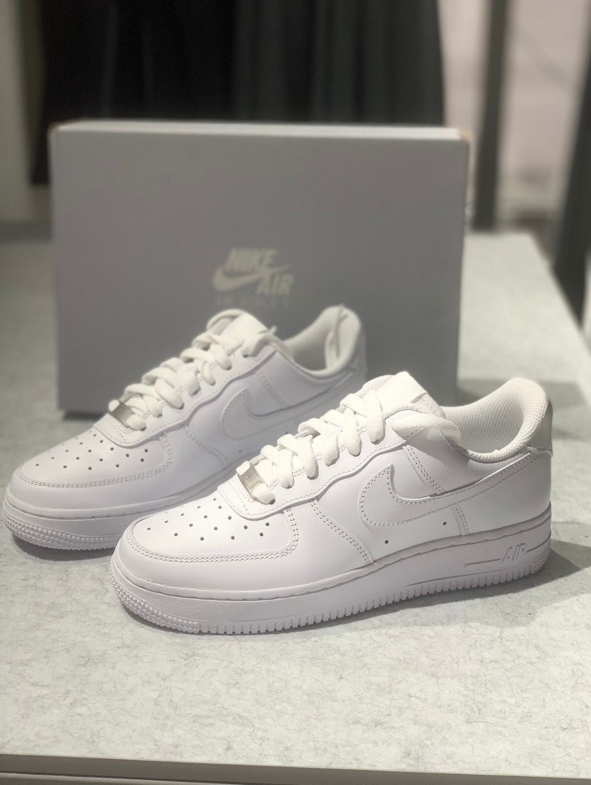 Nike Air Force 1 Low Triple White Men’s Shoes NEW