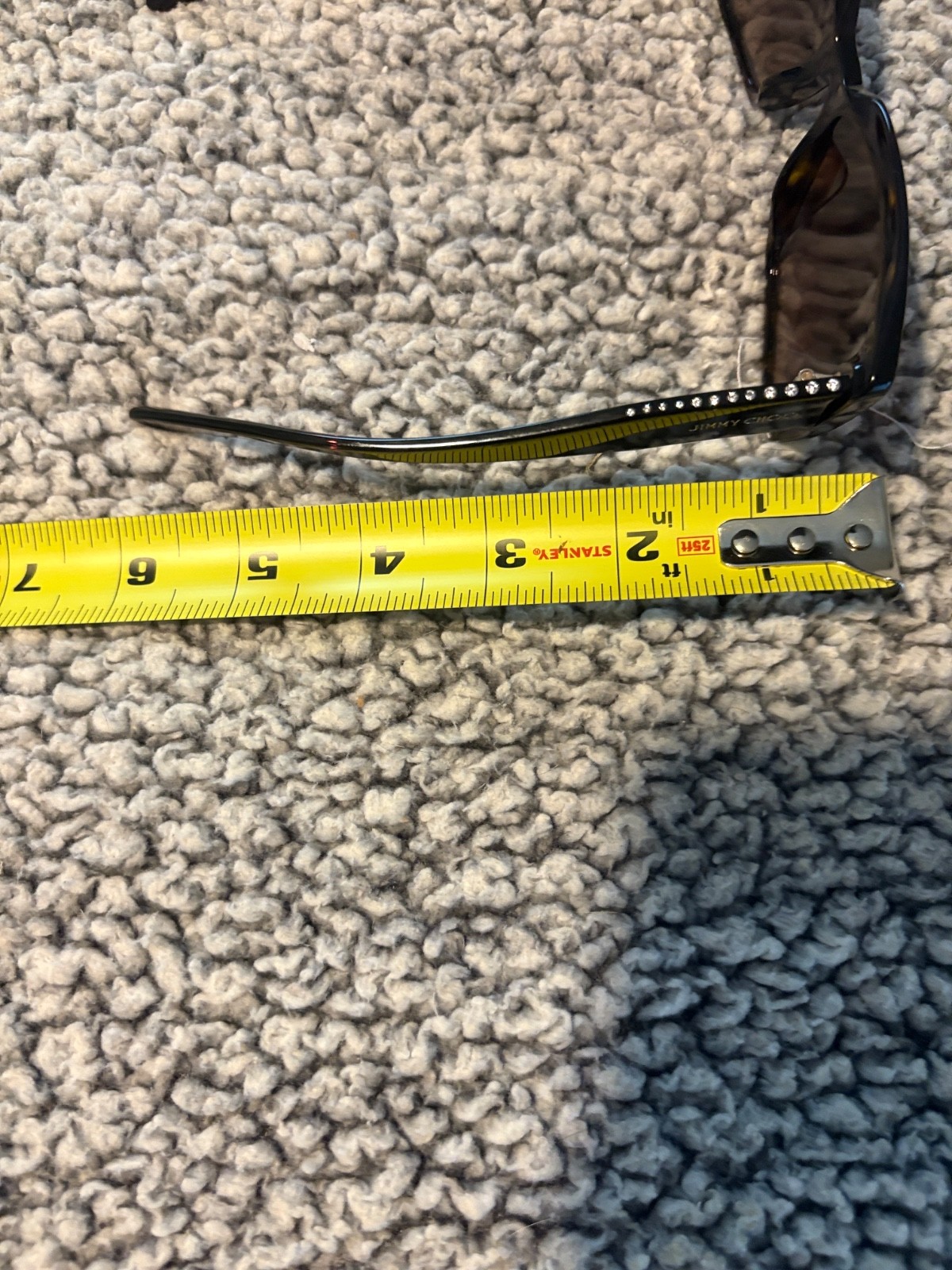 Women’s Jimmy Choo Brown Turtle Shell Sunglasses JC5001B 500214 54/17 NWT!