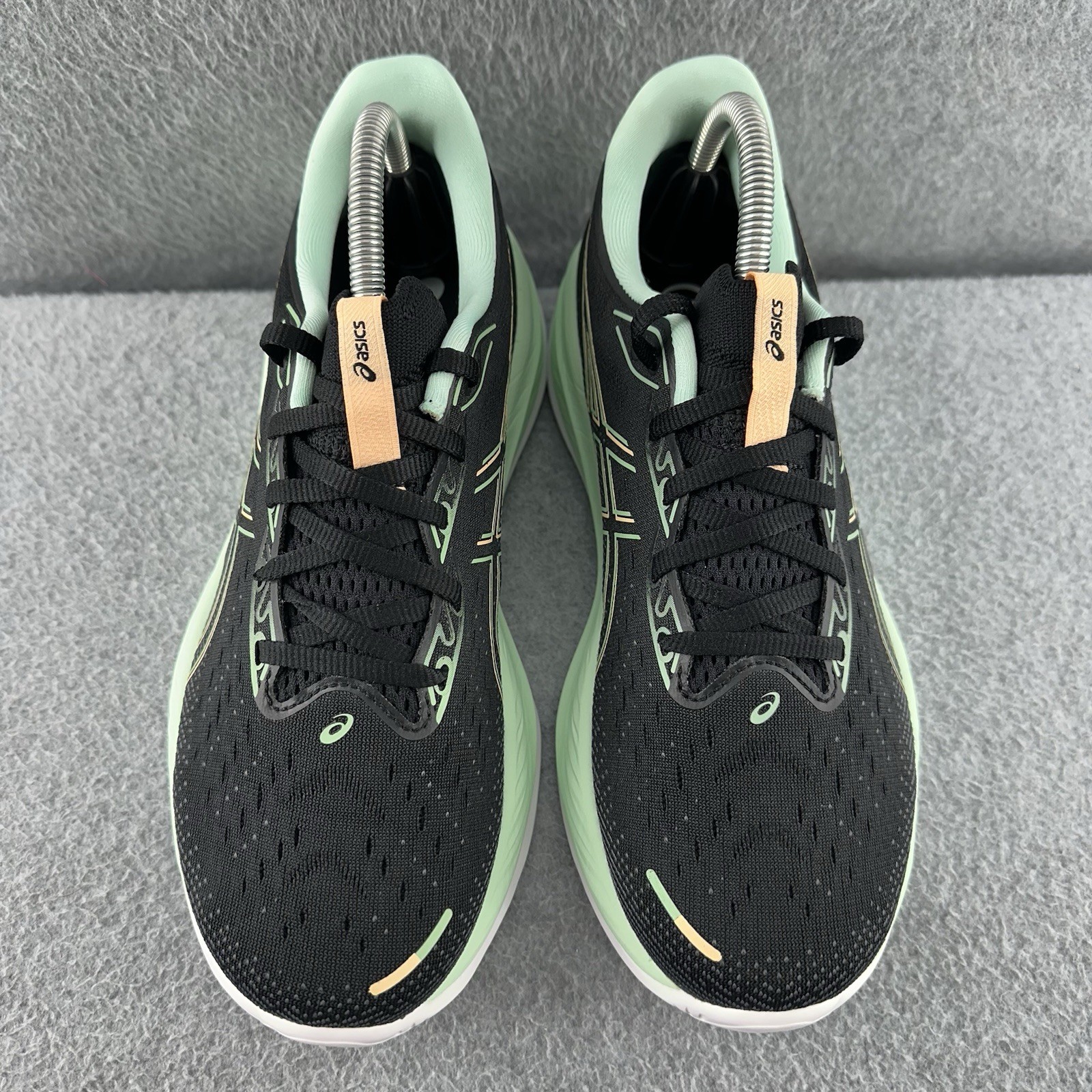 Asics Gel Cumulus 26 Womens Size 9.5 Black Mint Athletic Running Shoes Sneakers