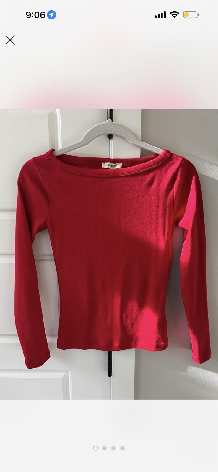 Madewell 90s Boatneck Size Small