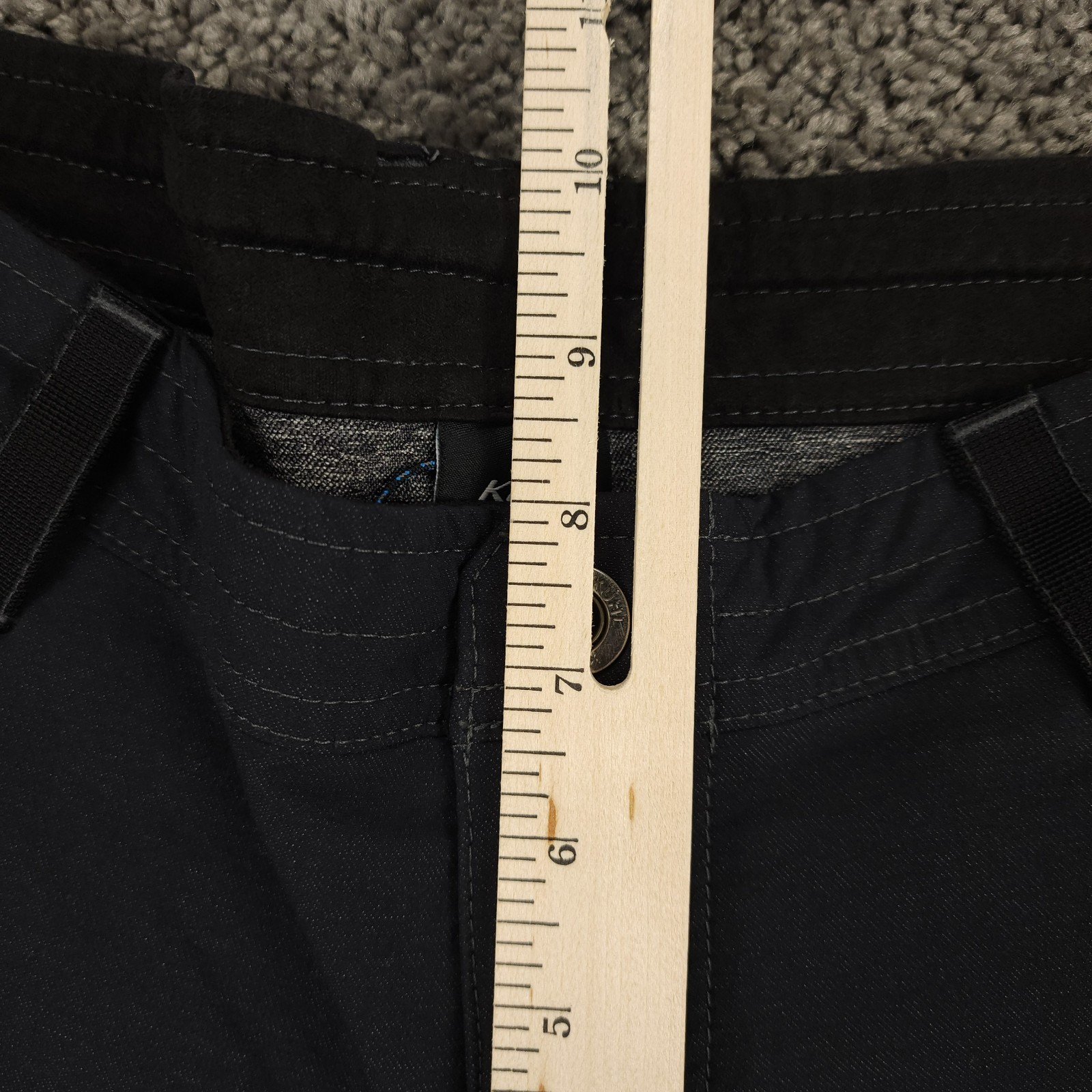 Kuhl Pants Women 6 Reg Gotham Klash Soft Shell Hiking Zip Pockets Ankles 6210