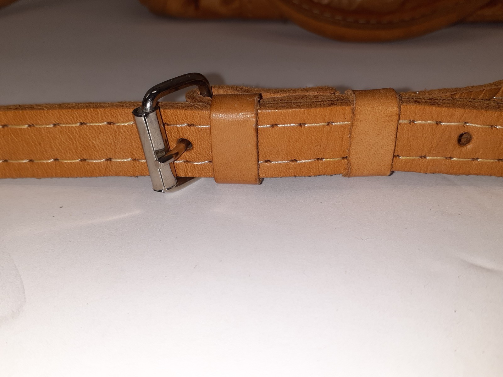 VTG FORCE TEN CLASSIC Handmade Tooled Leather Purse Paraguay