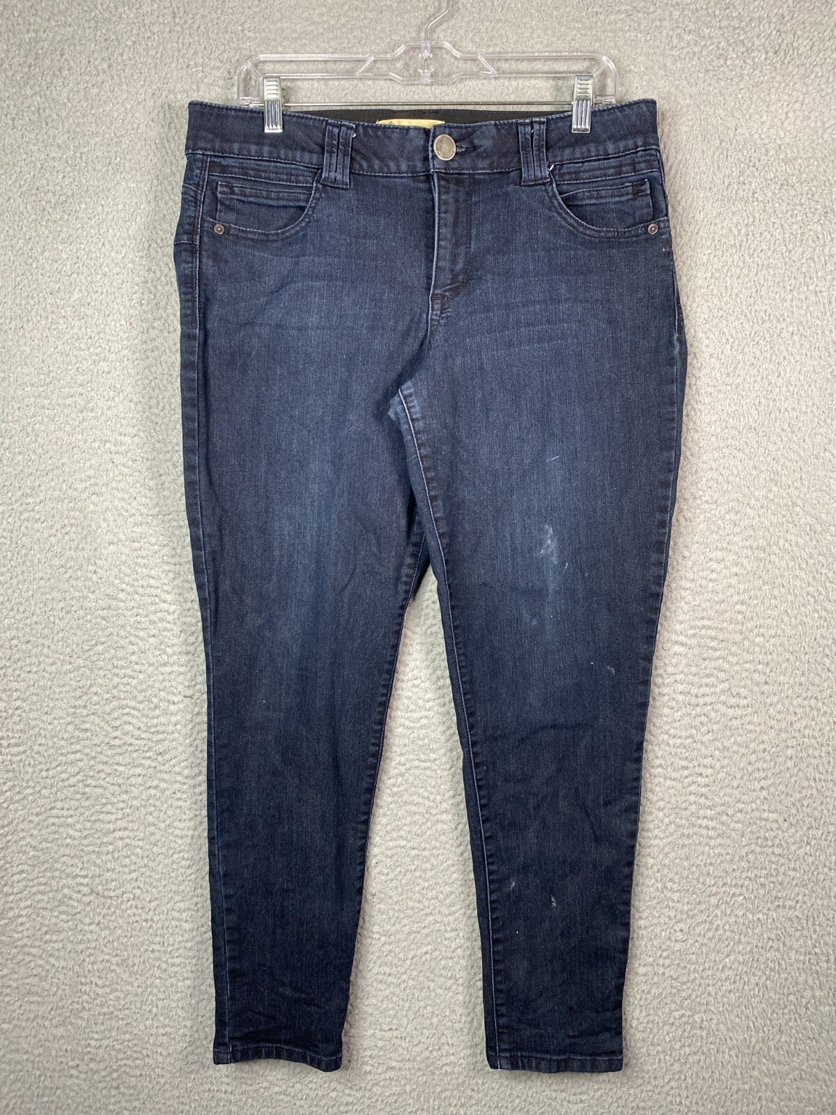 Democracy Ab Technology Jeans Womens 12P Blue Skinny Fit Dark Wash Denim