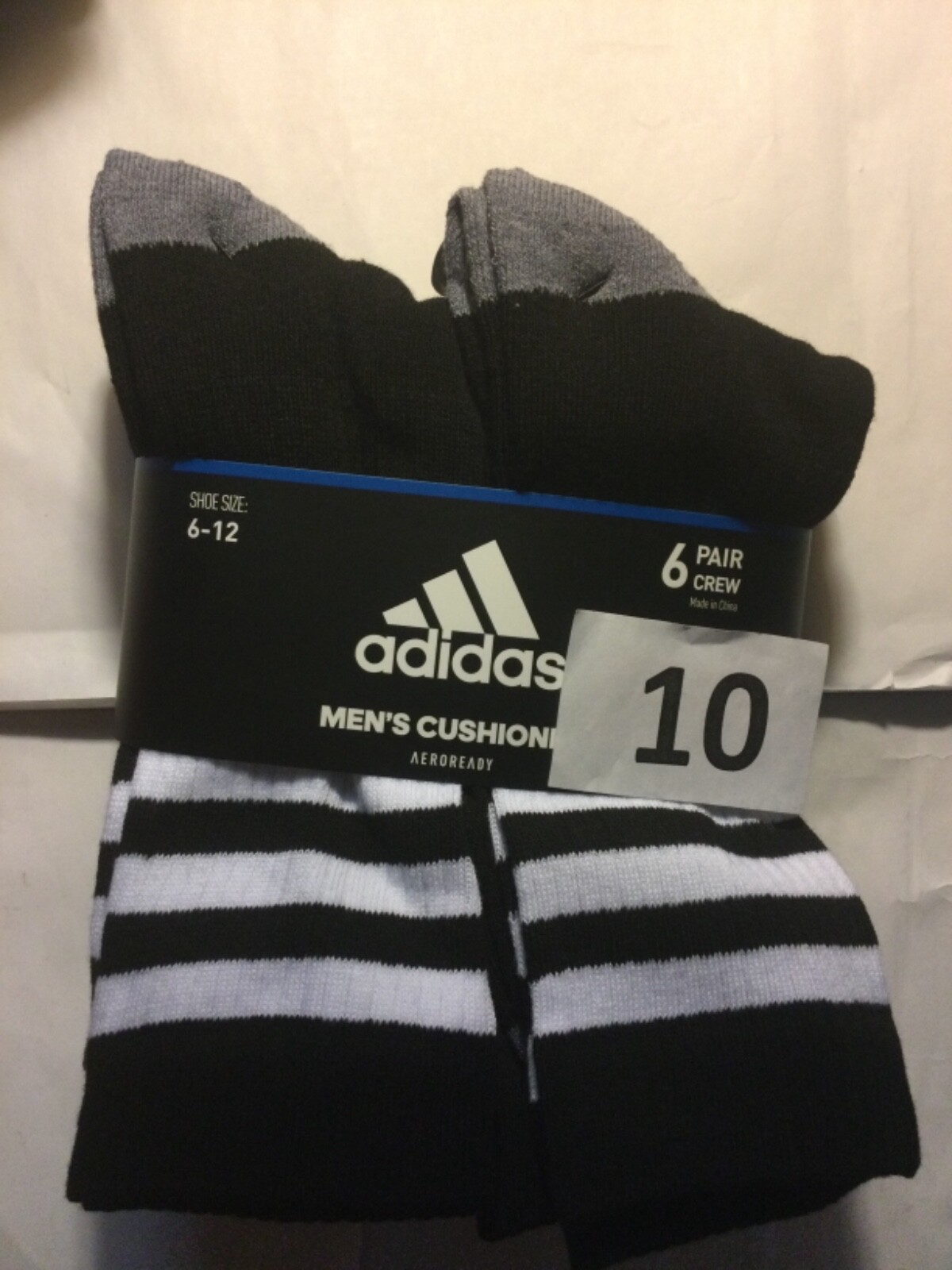Adidas Low Cut No Show Crew Socks Men New Tags Black Gray White Blue Green
