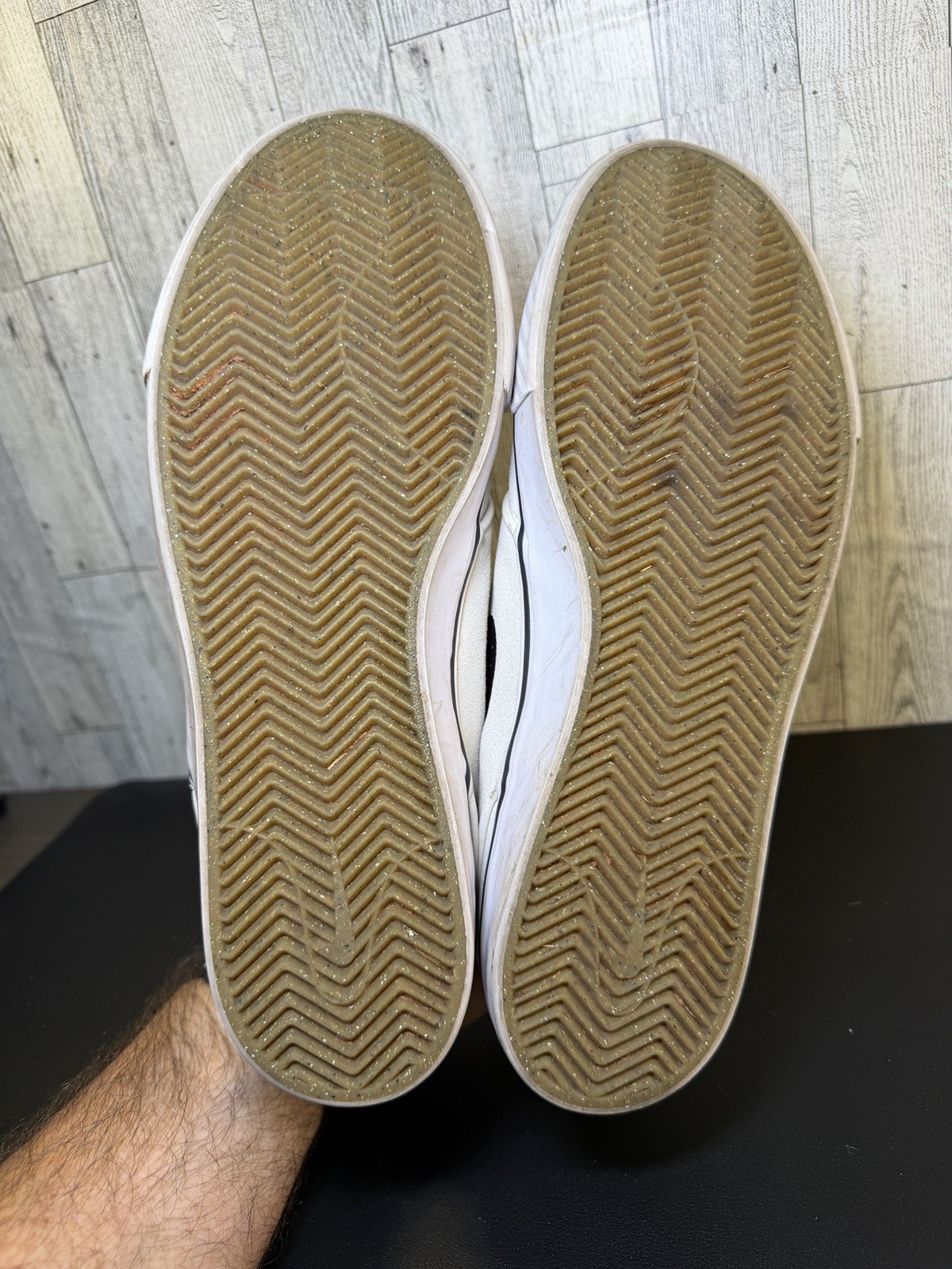 Nike SB Zoom Stefan Janoski Summit White Suede Skate Shoes 333824-109 Mens 9