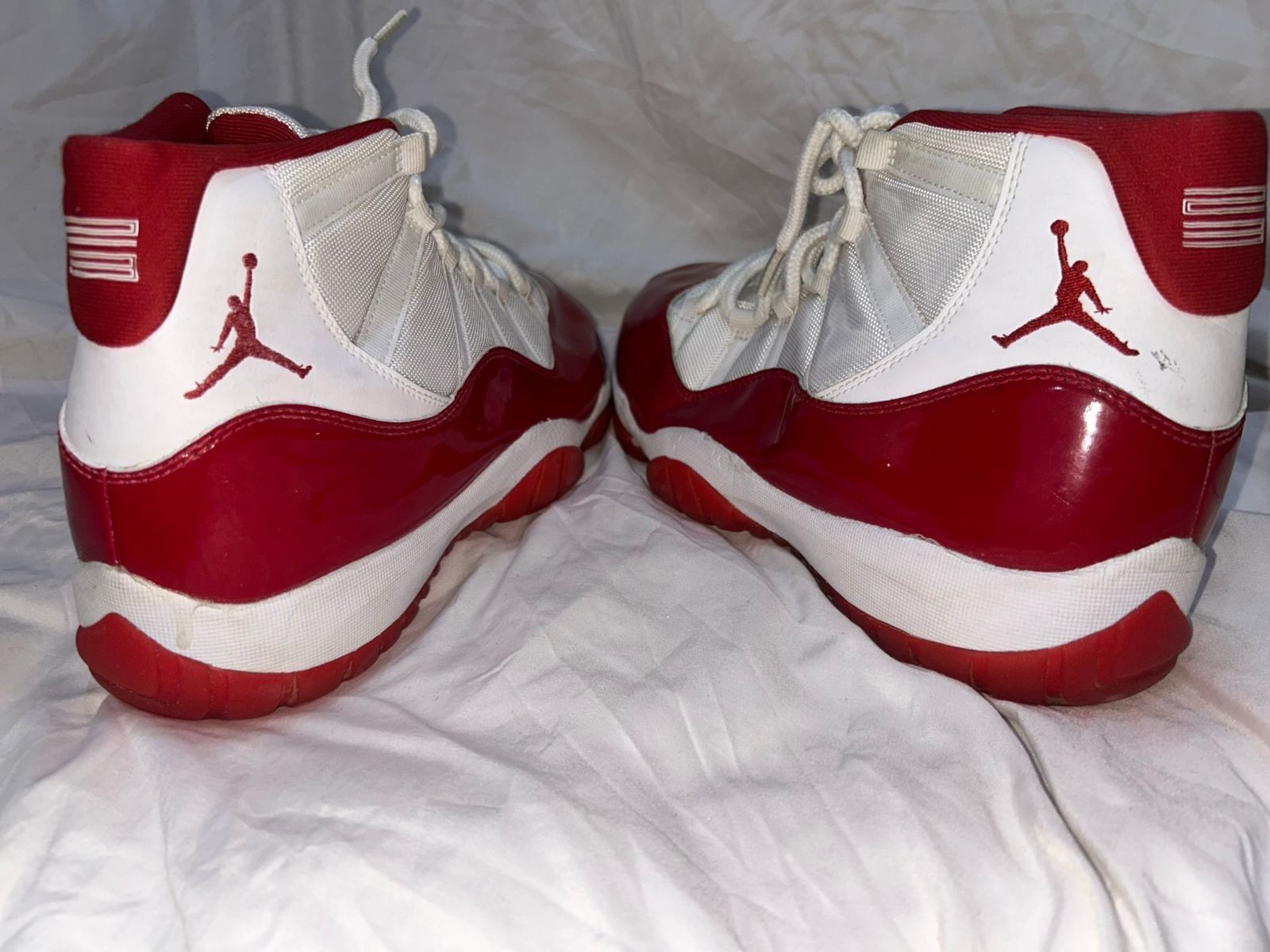 Nike Air Jordan 11 Retro Cherry Red White 2022 CT8012-116 Men’s Size 13 Clean