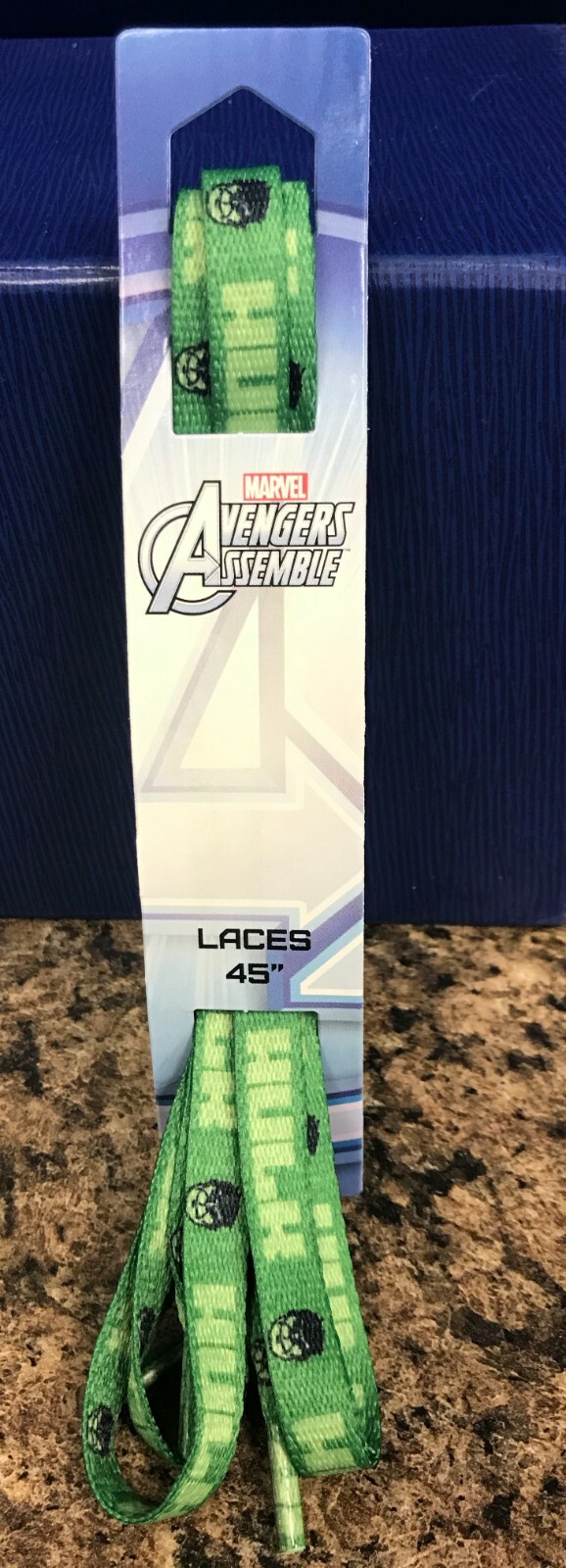 Marvel Comics HULK Avengers Printed Shoelaces 36″ 45″ 53″ Double Sided Laces
