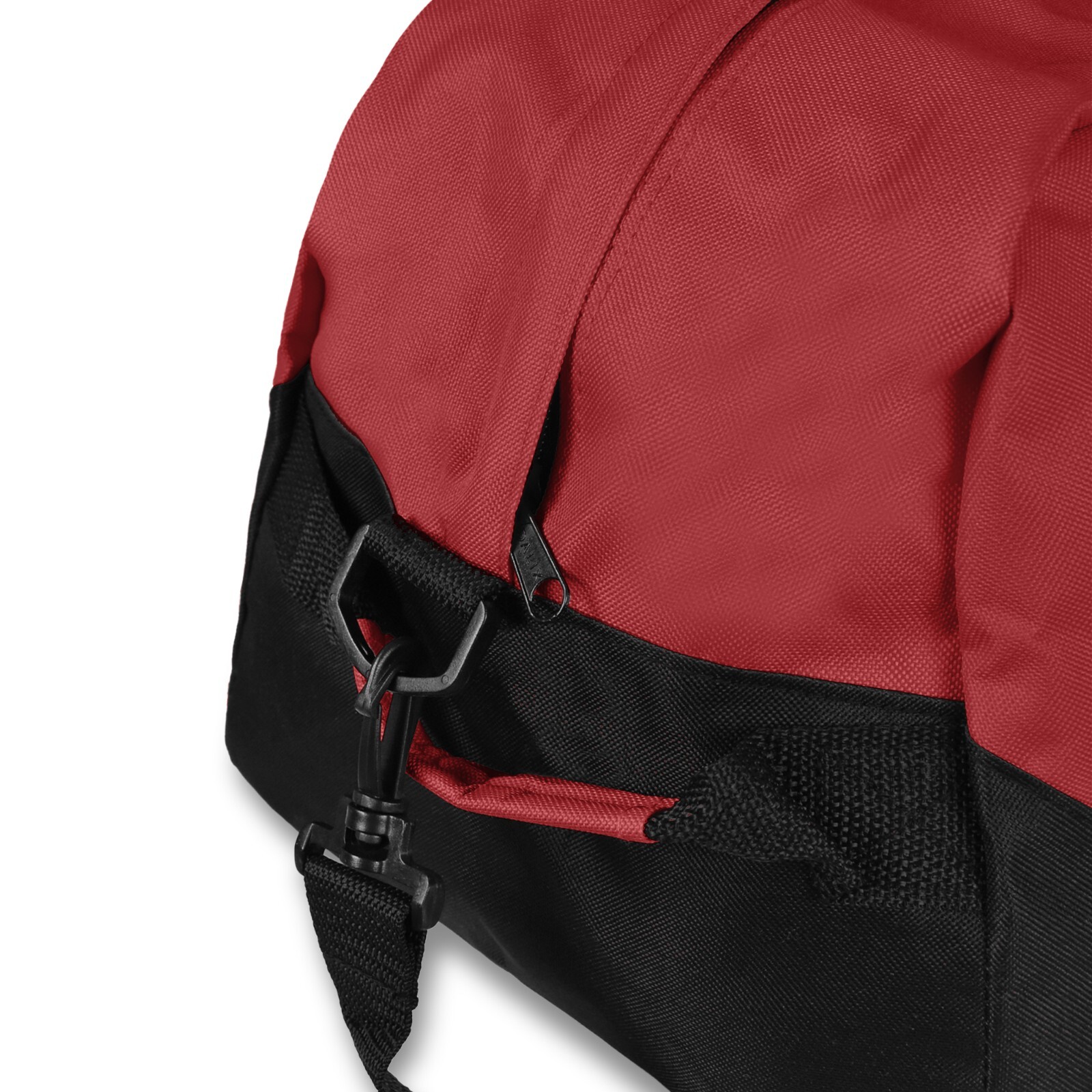 DALIX 21″ Duffle Bag Two-Toned Sports Gym Travel Bag in Red and Black