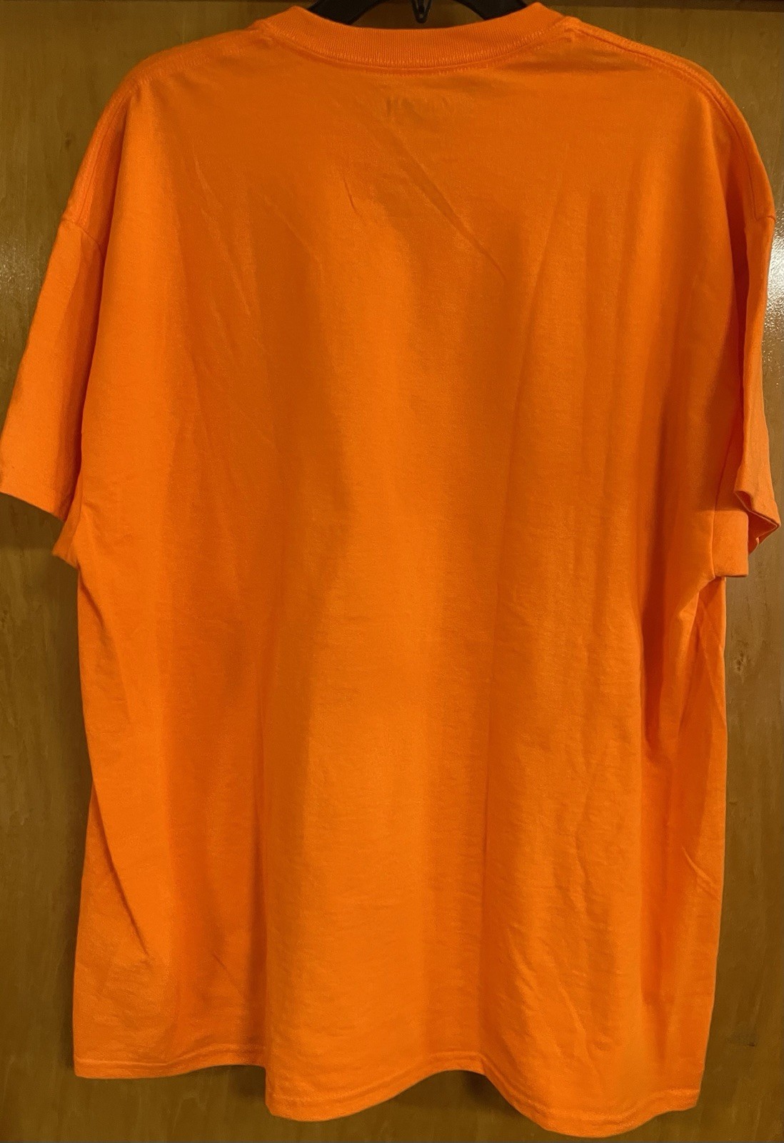 GILDAN DryBlend, Hunter Safety Orange, Tee Shirt, Adult XL, Preshrunk, NWOT