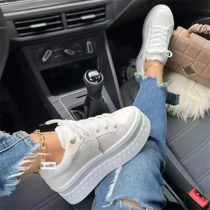 New Style Platform Shoes Woman Sneakers Fashion Ladies Trainers Baskets