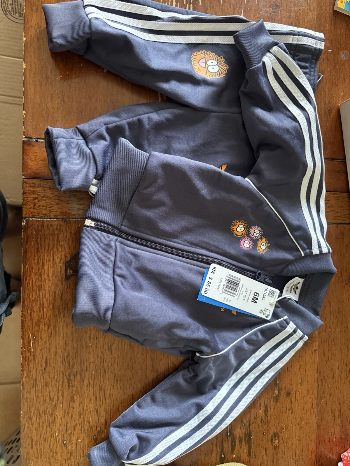 Kevin lyons Adidas Baby Track Suit NWT 6M