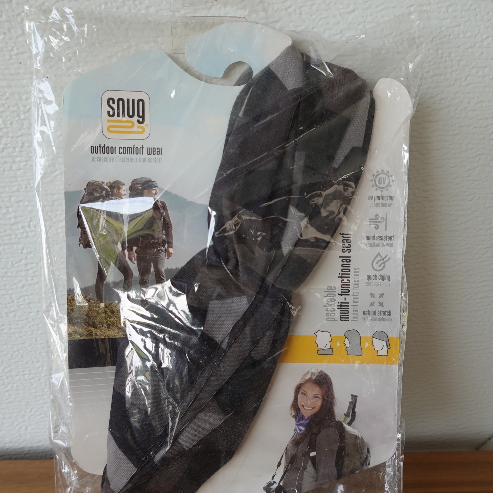 Snug Scarf Outdoor Multi-functional Mask Packable UV Protection NEW