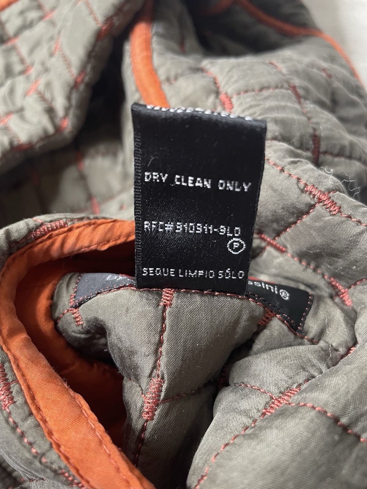 Oleg Cassini 100% Reversible Quilted Jacket Lightweight Women’s Size: M GUC