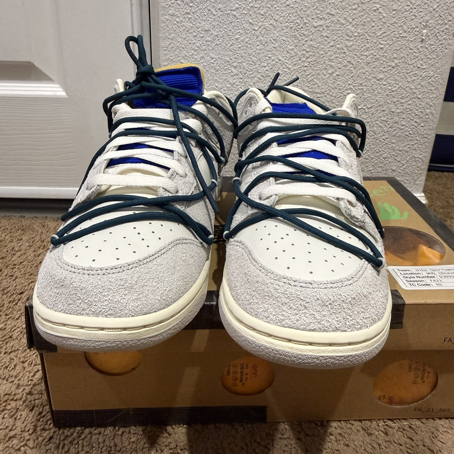 Size 12 – Nike Off-White x Dunk Low Lot 16 of 50 Worn once With Original Box