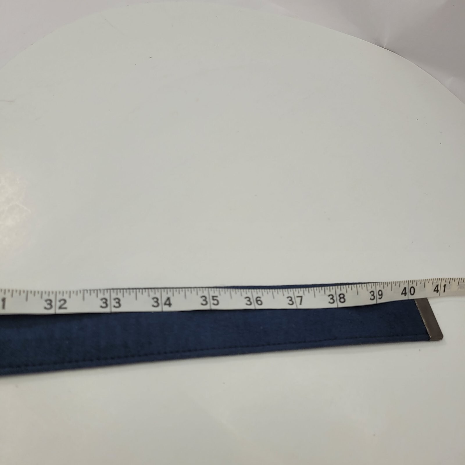 Women’s Double Buckle Belt Blue Size 40 inches Long