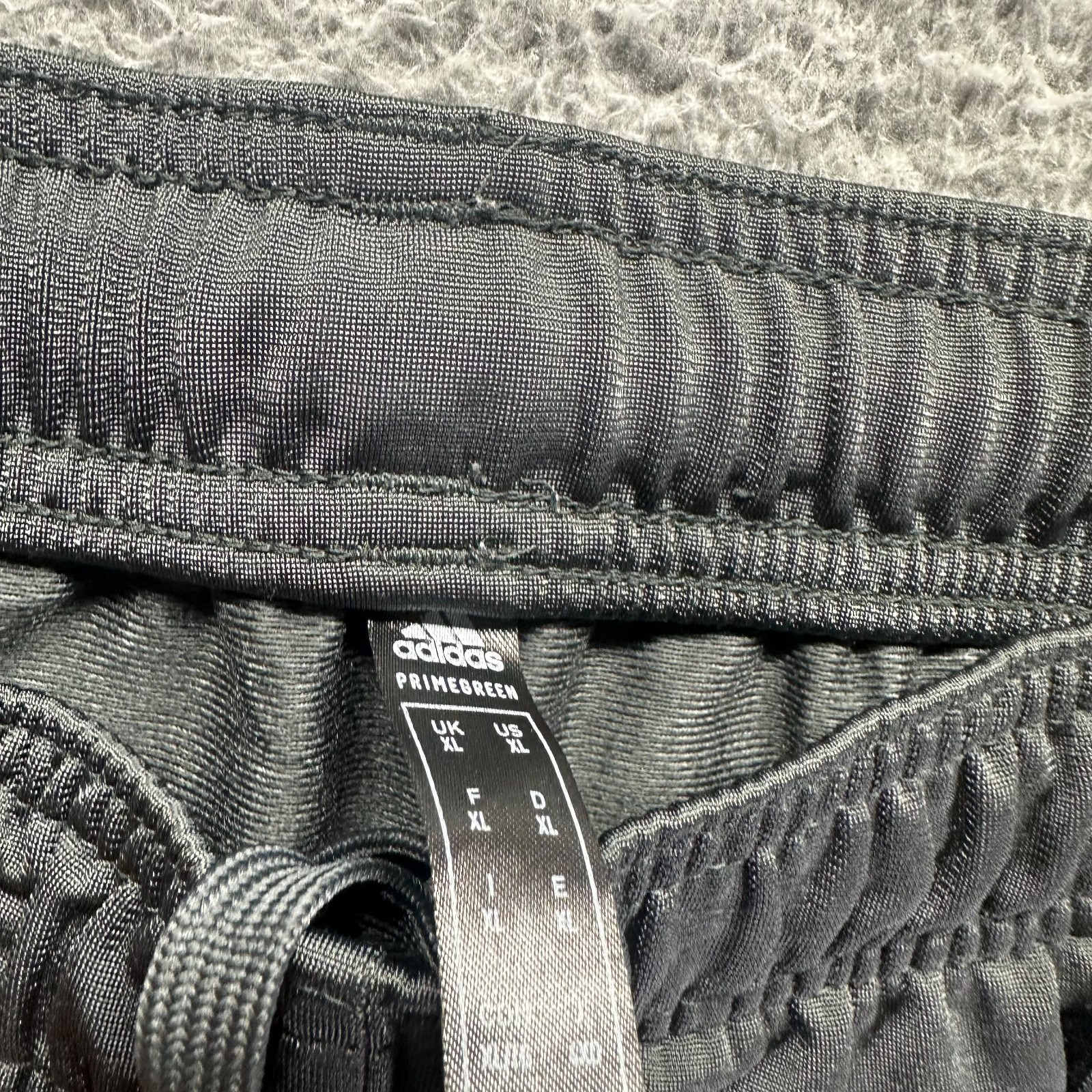 Adidas Primegreen Pant Men’s XL Gray Polyester Track Straight Running Sports Gym