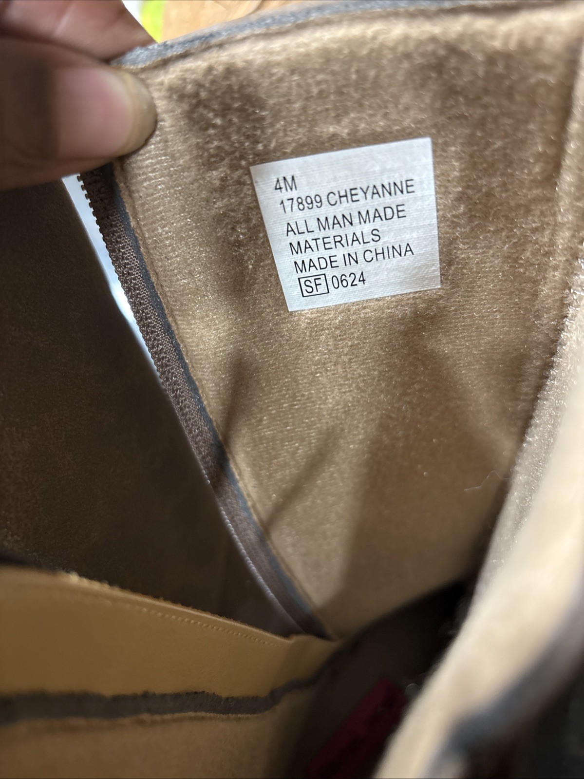 Boots Womens Size 4 M Beige All Man Made Materials