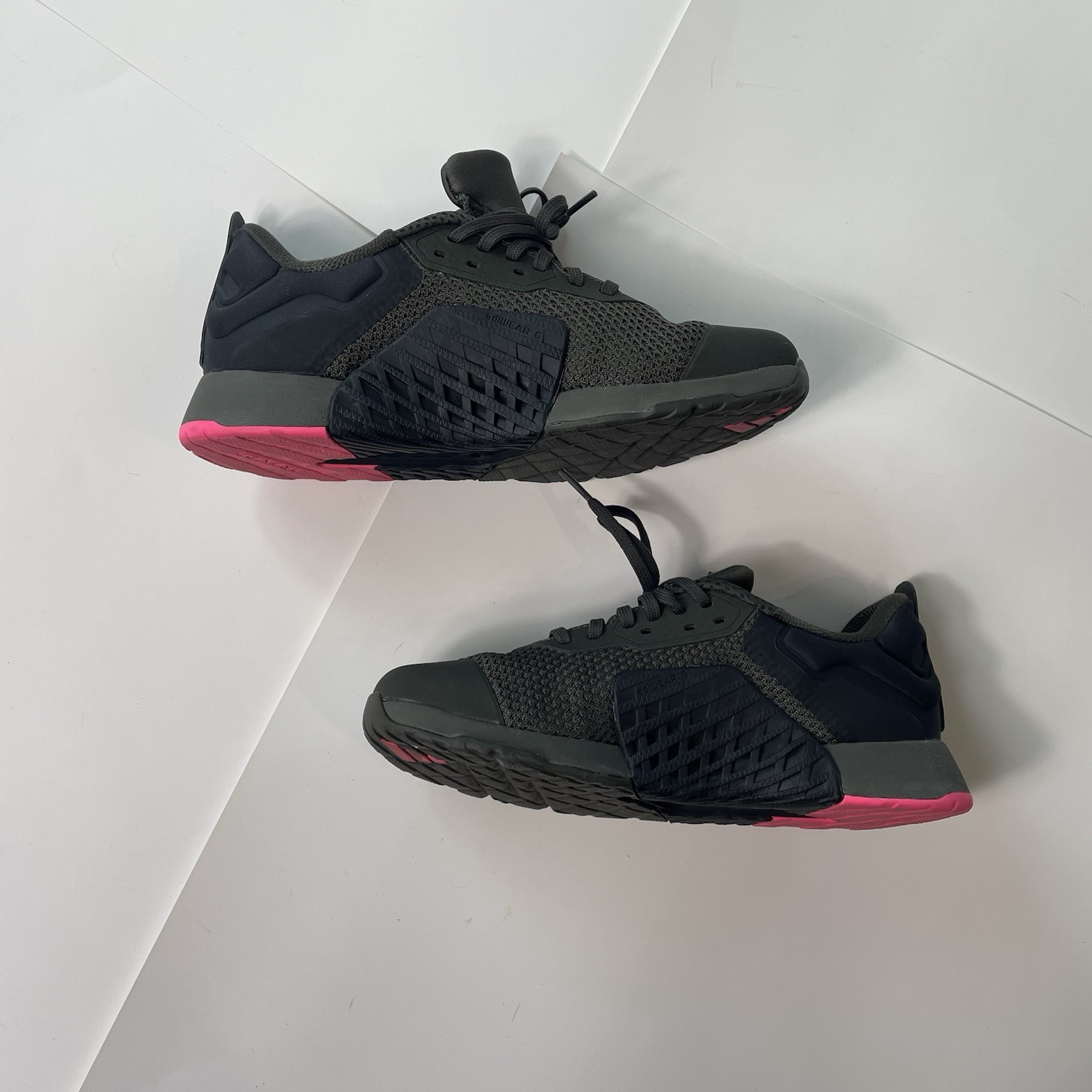 Adidas Dropset 3 Shadow Black Pink Training Sneaker Shoe – Size 7