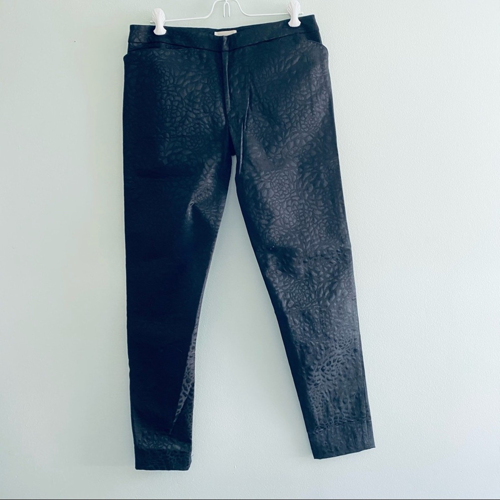 Vintage Jack Henry black giraffe print pants