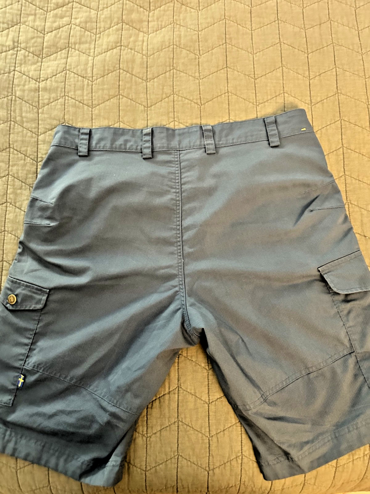 Fjallraven Vidda Pro Lite Shorts, Mens US 36 (EU 52), Blue, Exc Cnd, RRP $120