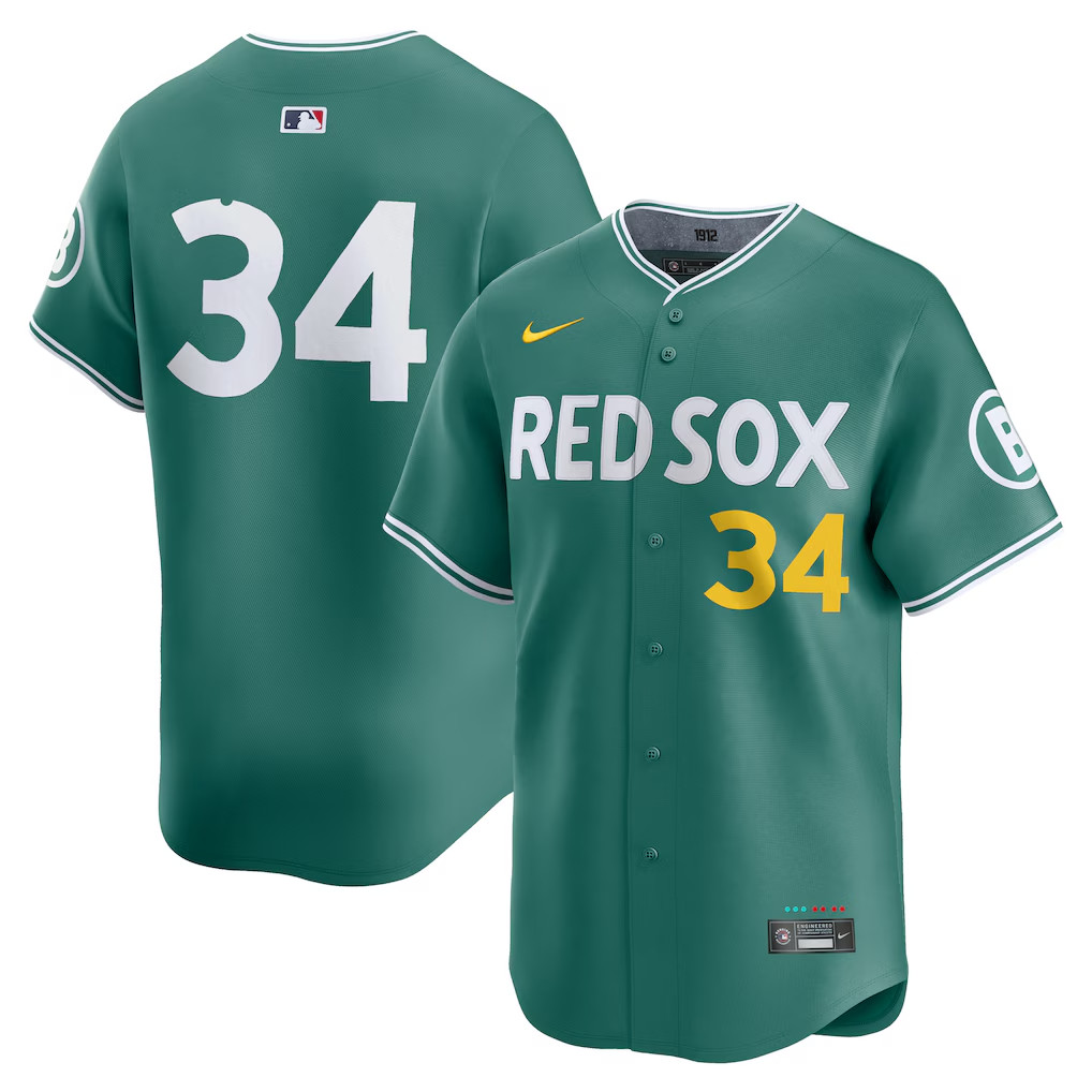 Nike David Ortiz City Connect Boston Red Sox Limited Jersey Mens Green Monster