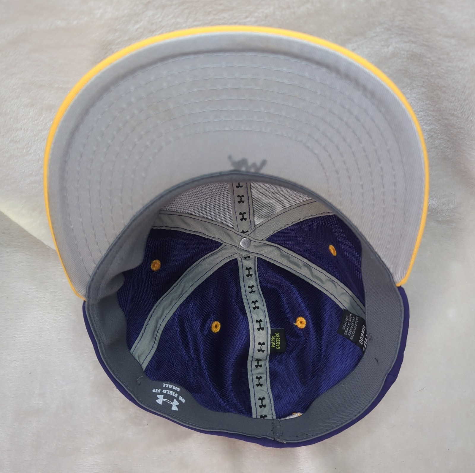 Calvary Day School Cavaliers Hat Small On-Field Fit Under Armour CDS Purple/Gold