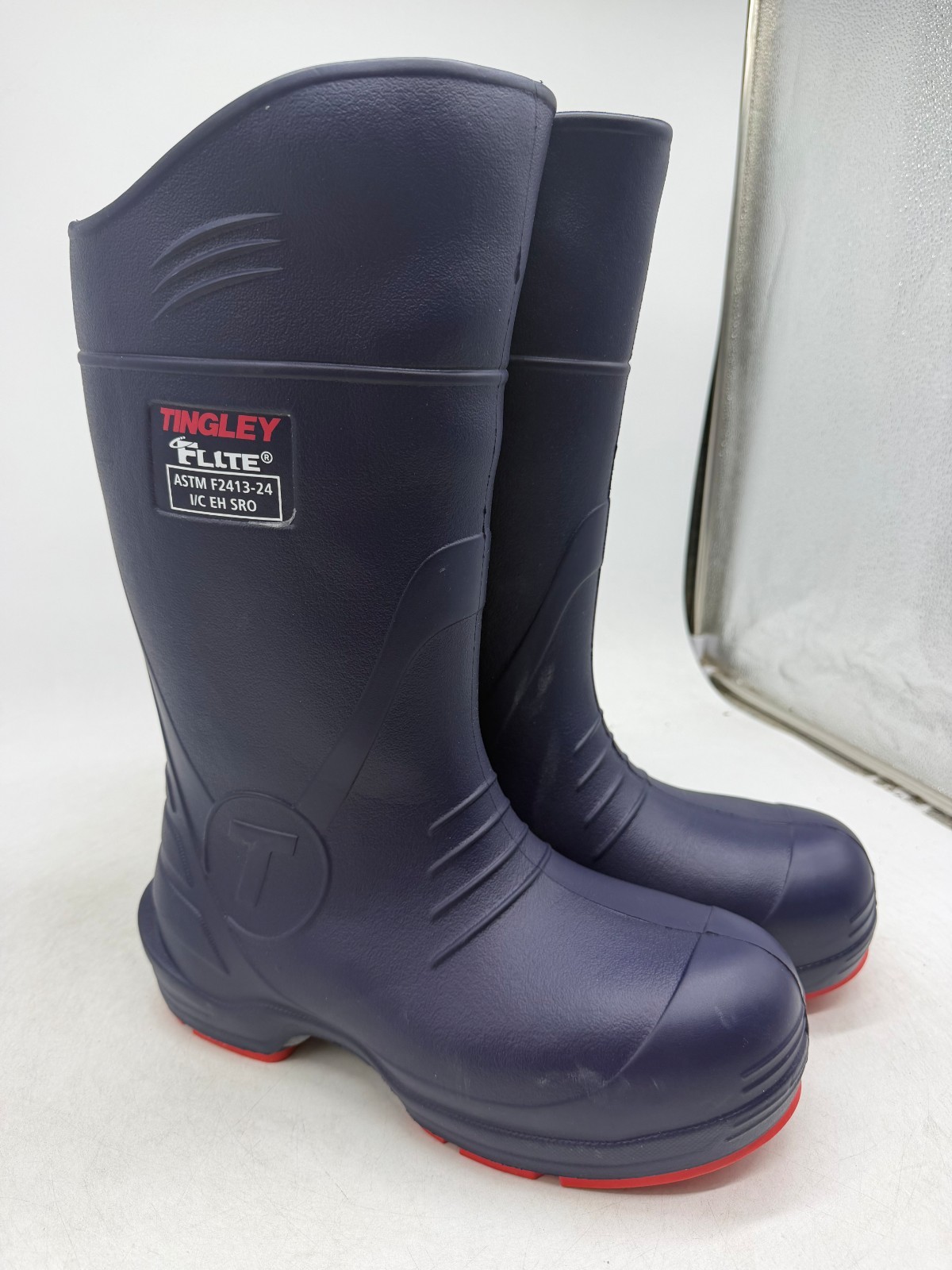 Tingley 15″ Flite Boots Composite Toe Waterproof Blue Unisex- 10 Men/12 Women