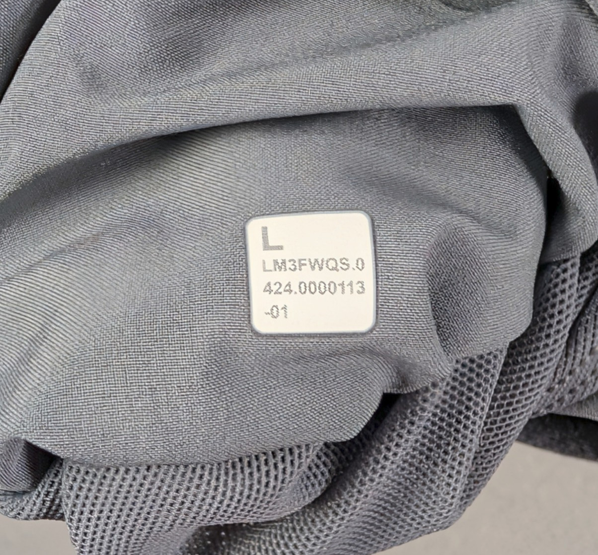 Lululemon Smooth Spacer Quarter Zip Pullover Mens Large Gray Kangaroo Pocket