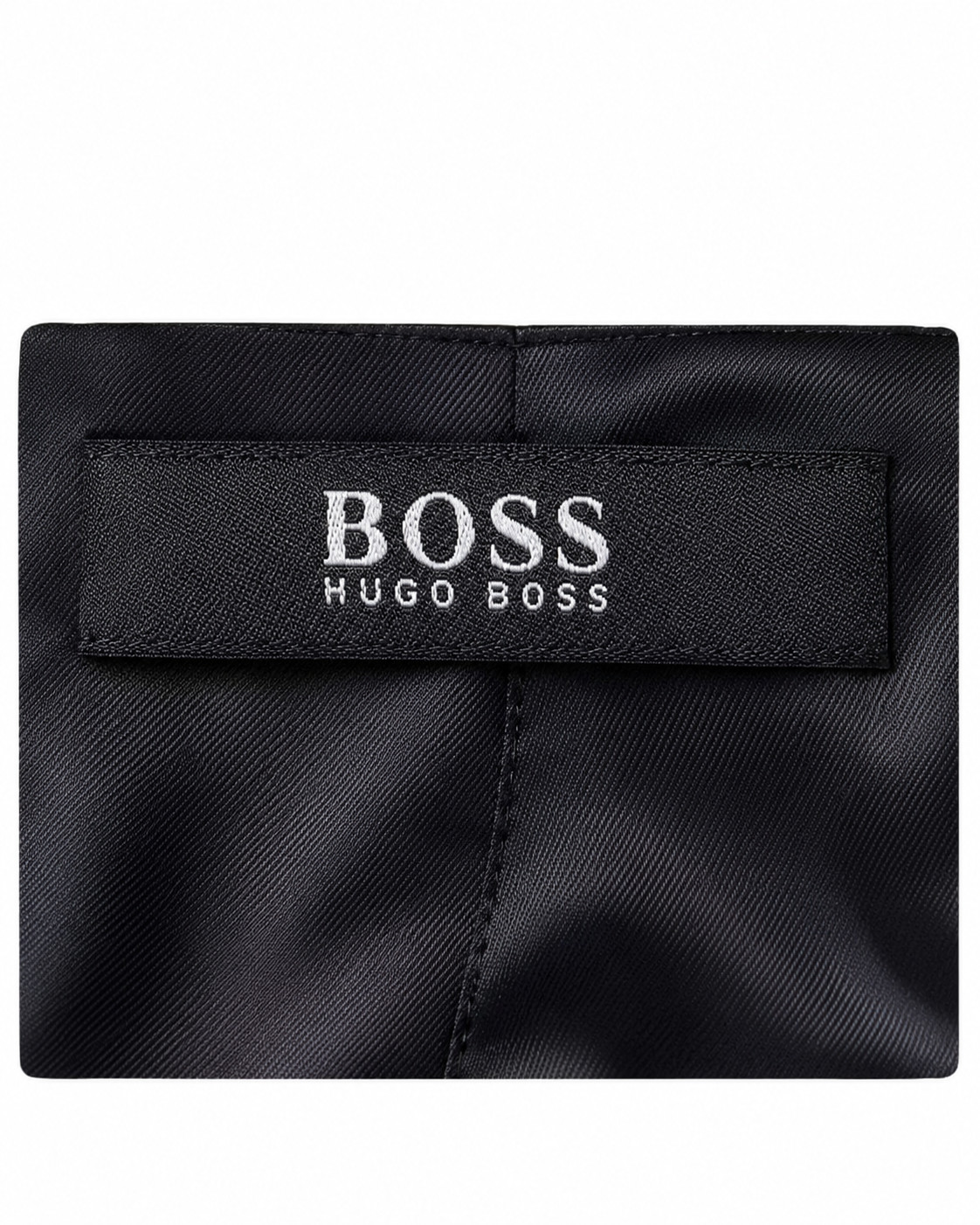 Hugo Boss Womens Black Wool Belted Wrap Coat Long Notch Lapel Size M or Size 8