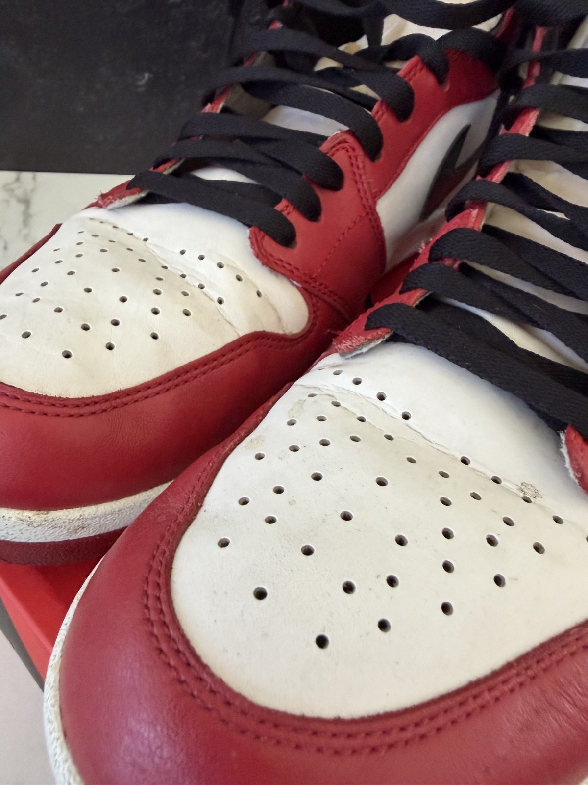Air Jordan 1 – Black White and Red – Size 11 – Pre-owned – Original Box