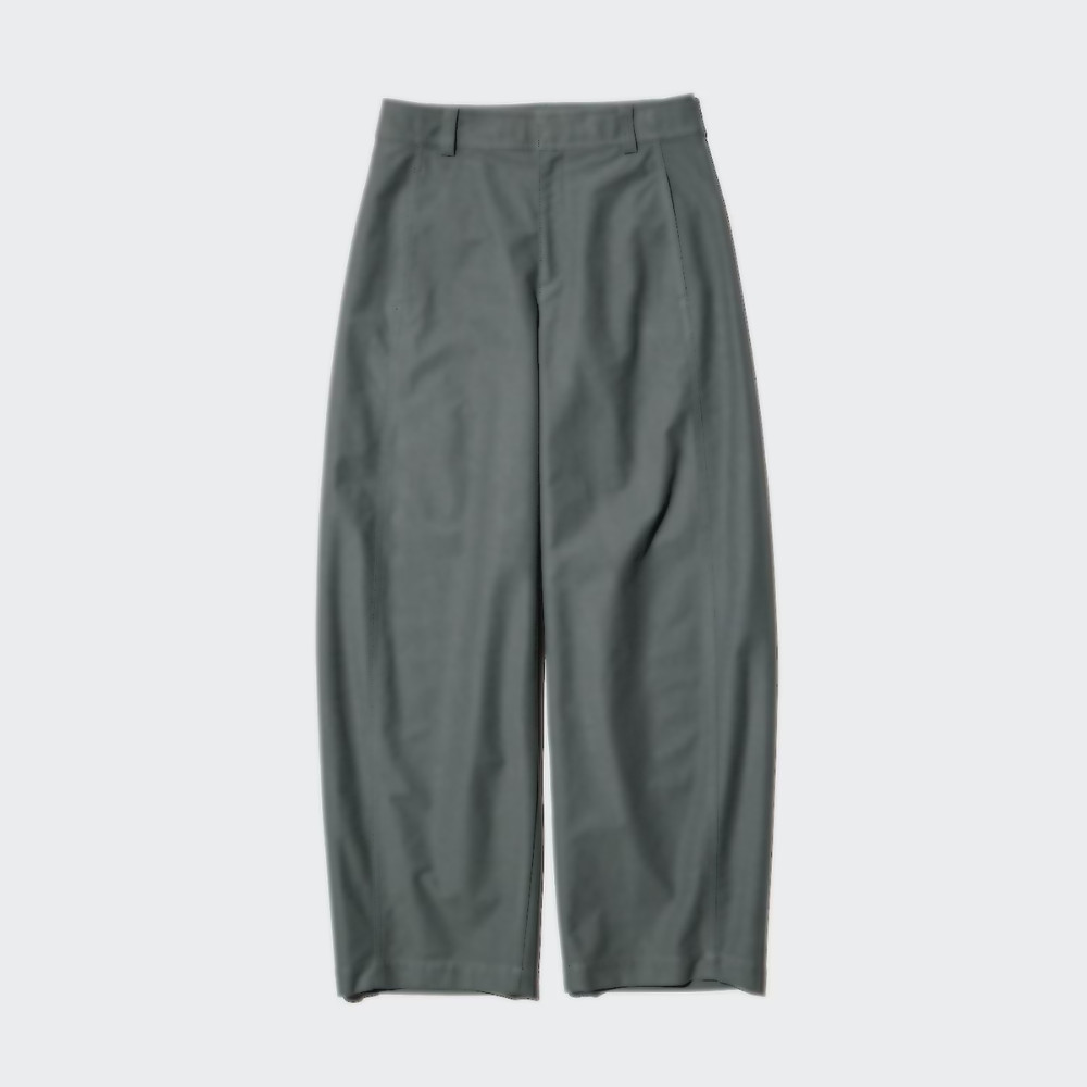 UNIQLO Jersey Barrel Silhouette Pants High Quality Materials NEW XXS-XXL