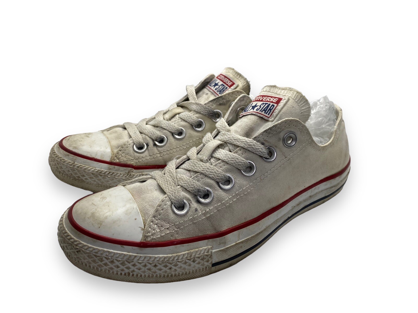 Converse Chuck Taylor All Star Sneaker Canvas White Shoe Men 5 Women 7 Low Top