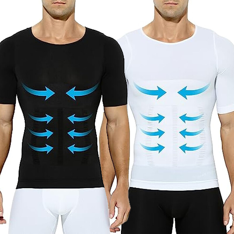 Gynecomastia Compression Shirt Men Shapewear Slimming Body Shaper Tight Tank Top