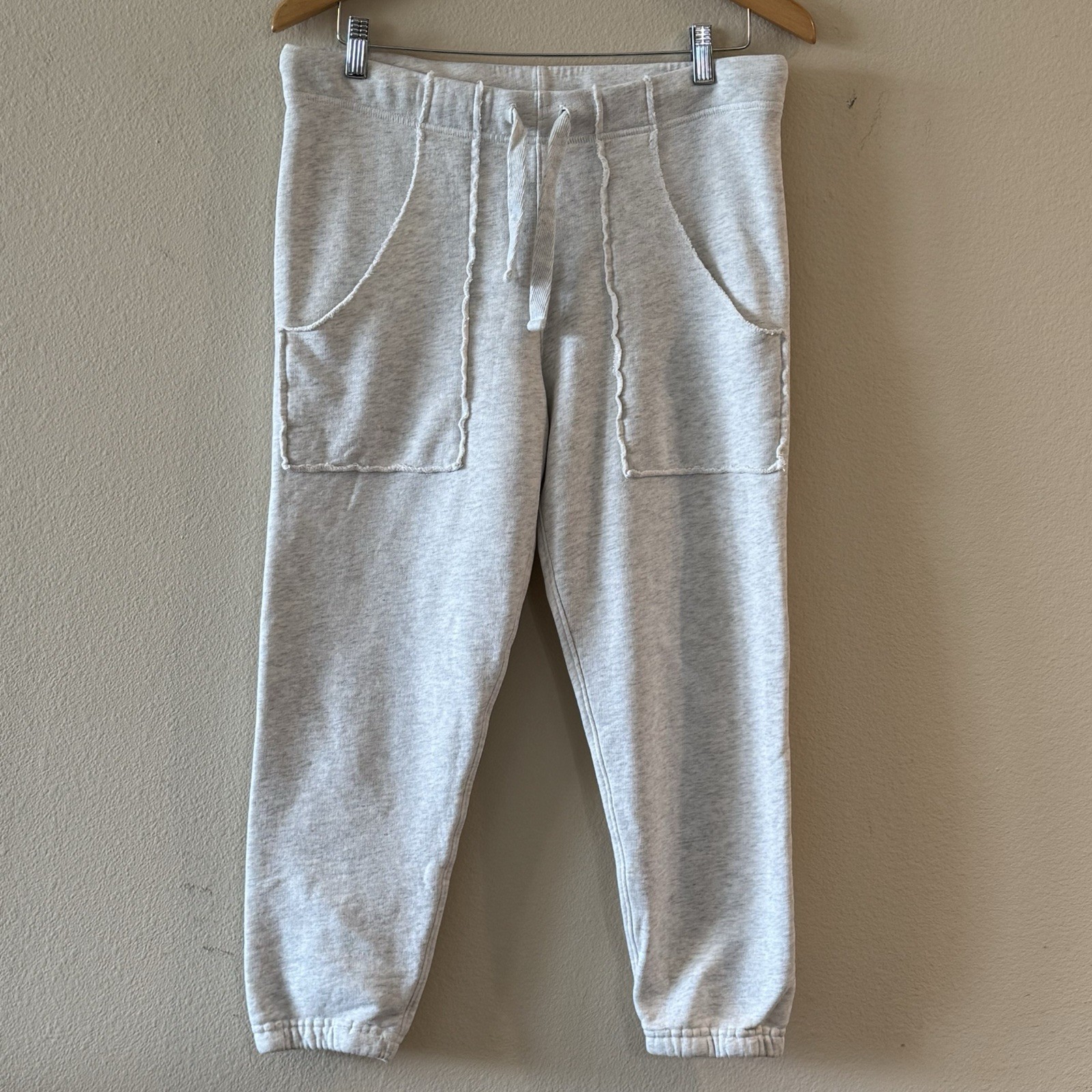 Frank & Eileen Tee Lab Jogger Sweatpants Small Oatmeal Cotton California