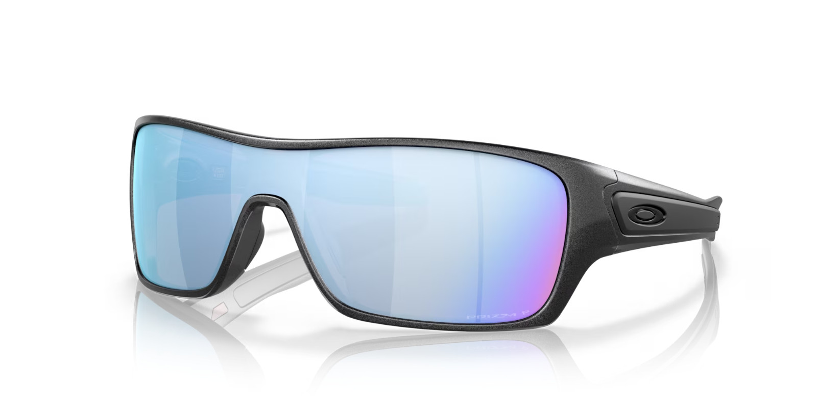NEW Oakley TURBINE ROTOR Steel POLARIZED Deep Water Prizm H20 Sunglass OO9307-09