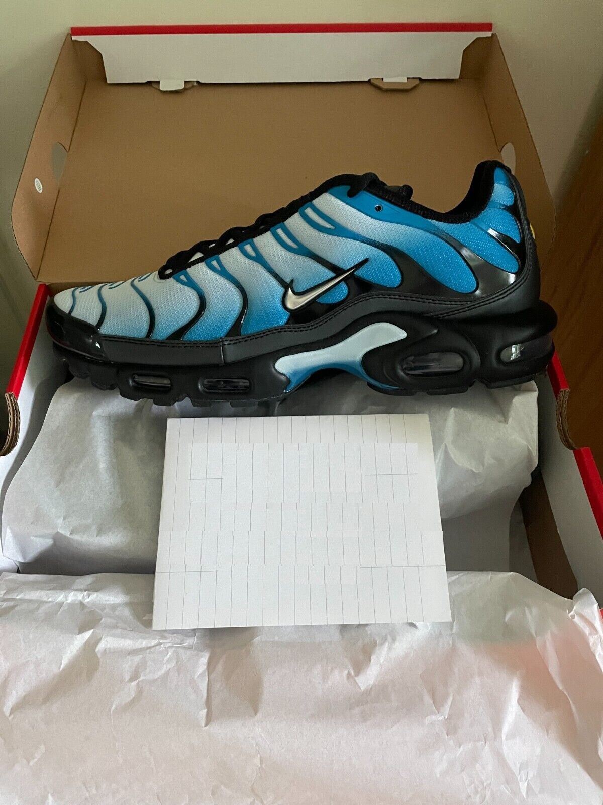 Nike Air Max Plus Tuned TN NEPTUNE BLUE US9.5 UK8.5 EUR43 BR41 CM27.5